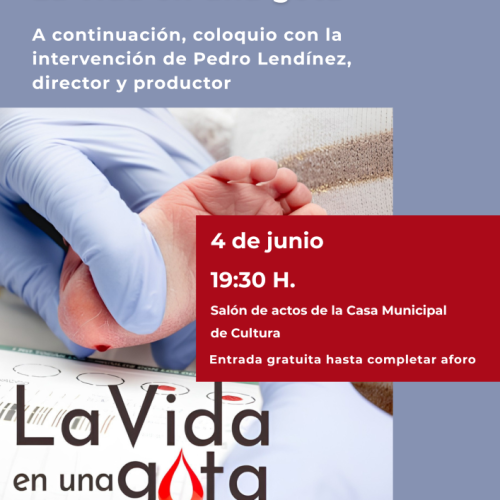 Proyección del documental La vida en una gota