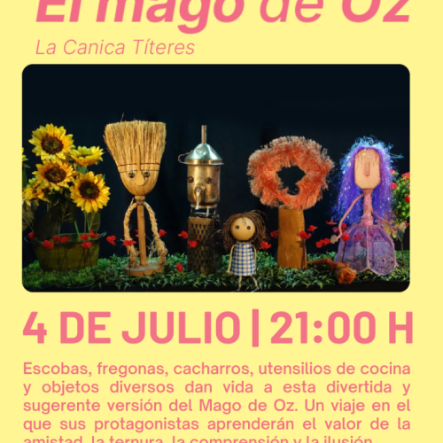 Noches en el jardín: Títeres