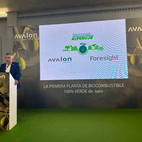 Avalon Renovables junto con Foresight Energy Infrastructure Partners 1, presenta su innovadora planta de biocombustibles de Martos