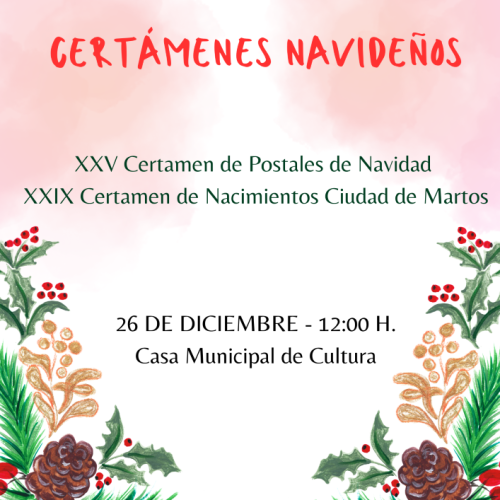 Entrega de premios a los ganadores de los certámenes navideños