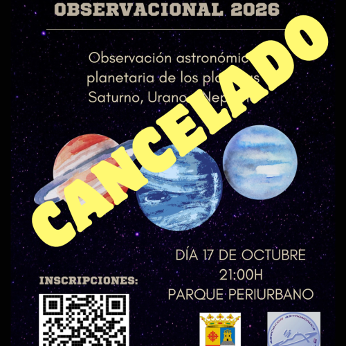 Aplazada la observación planetaria por la previsión de lluvia