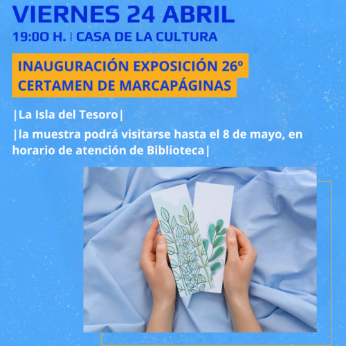 Exposición 26 Certamen de Marcapáginas