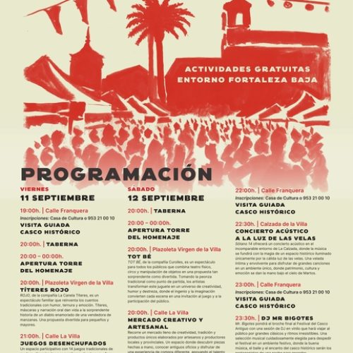 Festival del Casco Antiguo de Martos 2026
