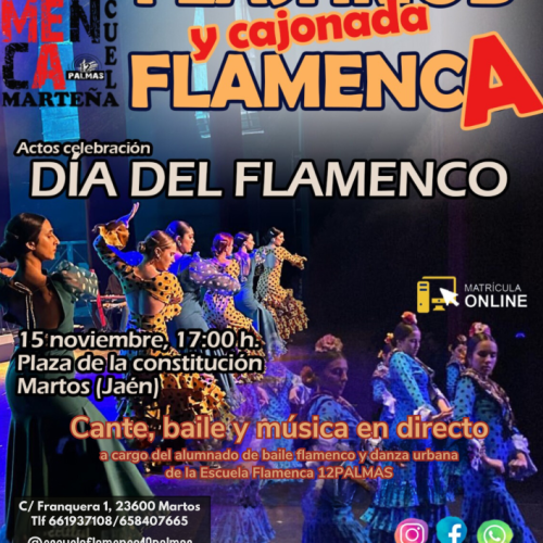 Flashmob y Cajonada Flamenca