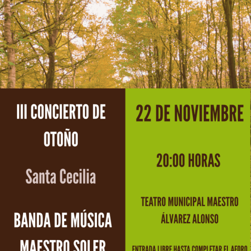 III Concierto de otoño – Santa Cecilia
