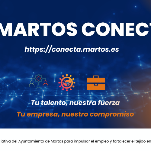 El Ayuntamiento lanza Martos Conecta una plataforma para impulsar el empleo y conectar empresas y personas demandantes de trabajo