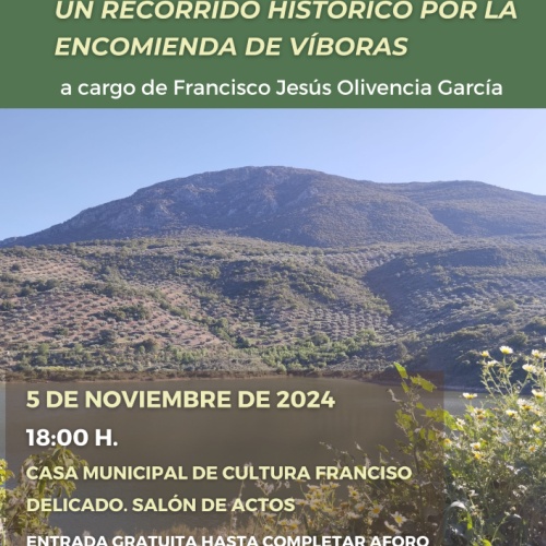 Ciclo de Conferencias sobre Historia y Patrimonio de Martos