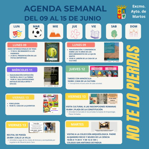 Agenda semanal
