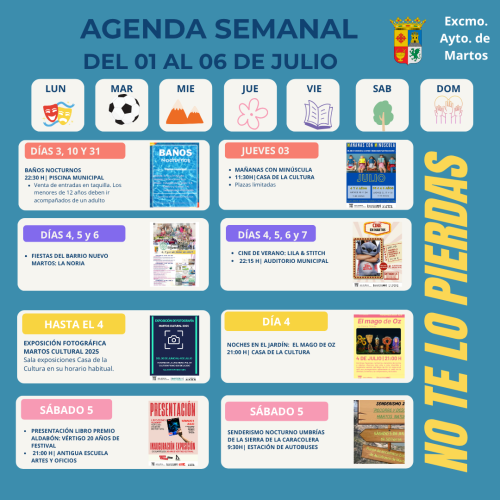 Agenda semanal