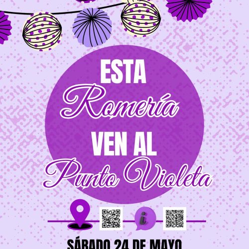 Horario del punto violeta. ¡No dejes de visitarnos!