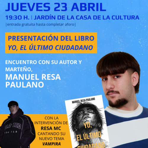 Presentación del libro ‘Yo, el último ciudadano’