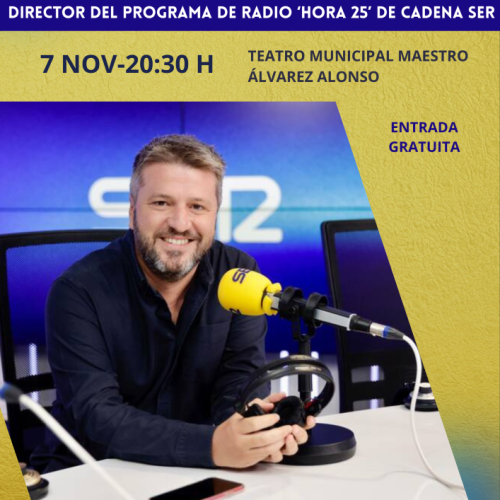 Programa de radio en el Álvarez Alonso