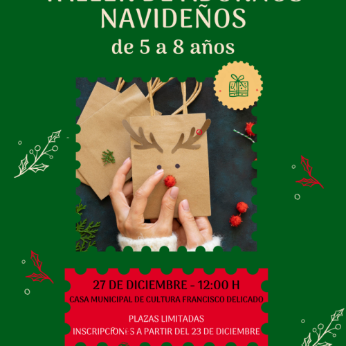 Taller de adornos navideños