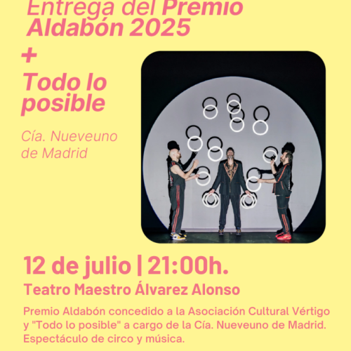 Noches en el jardín: Entrega del Premio Aldabón 2025