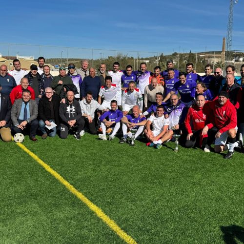 Amistoso entre los veteranos del Martos CD y el Real Jaén