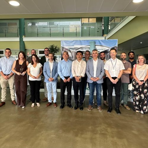 Martos muestra su potencial industrial a una delegación comercial china interesada en posibles inversiones