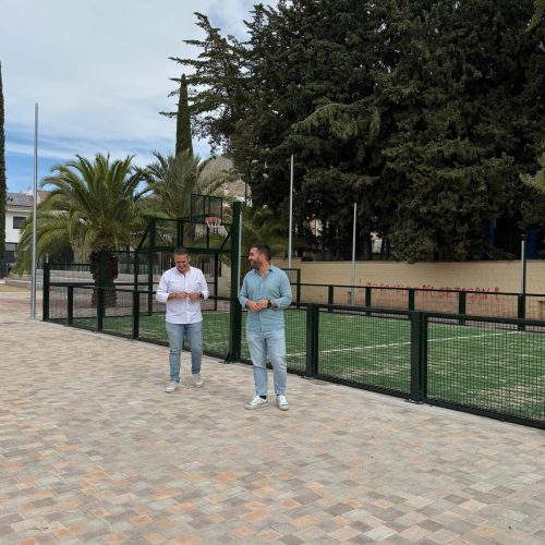Avanzan las obras del Parque del Lagartijo, que se transformará en un gran espacio para el deporte, el juego y el disfrute ciudadano