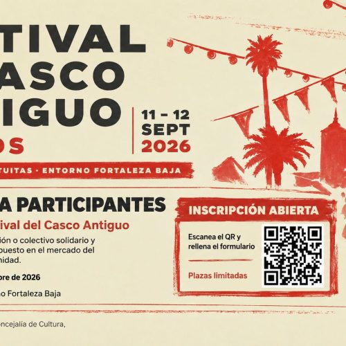 Inscripciones para el mercado del Festival del Casco Antiguo