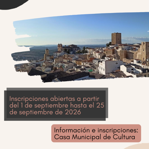 XXX Curso Municipal de Patrimonio Histórico de Martos