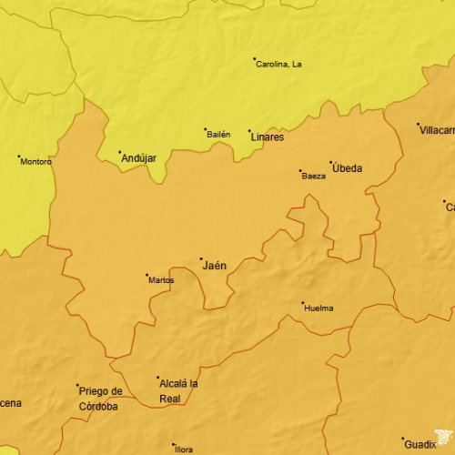 Aviso naranja para mañana jueves 5 de febrero  por vientos que pueden llegar a alcanzar los 90 km/hora