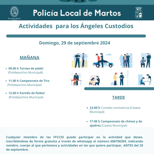 La Policía Local organiza los II Juegos Deportivos con motivo de la festividad de los patronos