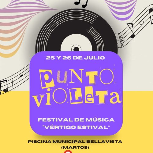 Punto violeta en Vértigo Estival
