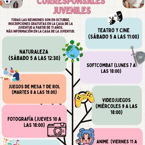 Clubes Juveniles y actividades de Halloween para octubre