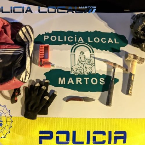 La Policía Local de Martos evita el robo en un establecimiento de la Fuente Nueva