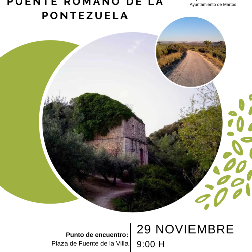 Adelantamos a mañana la Ruta de senderismo: “Molino del Cubo y Puente romano de la Pontezuela”